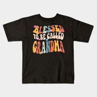 Grandma Blessed to be called grandma Kids T-Shirt